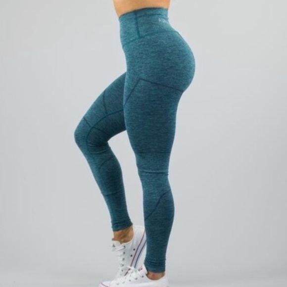 Alphalete Heather Blue Revival Leggings - Picture 2 of 6